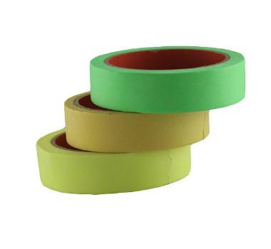 China Anti-ultraviolet color masking tape factory and manufacturers