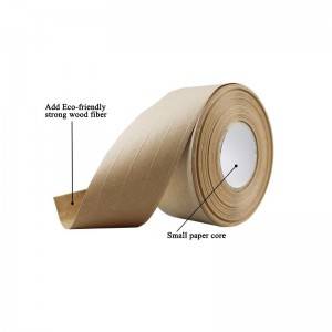Factory Selling China High Adhesion Write Kraft Paper Tape Water Activated Kraft Tape