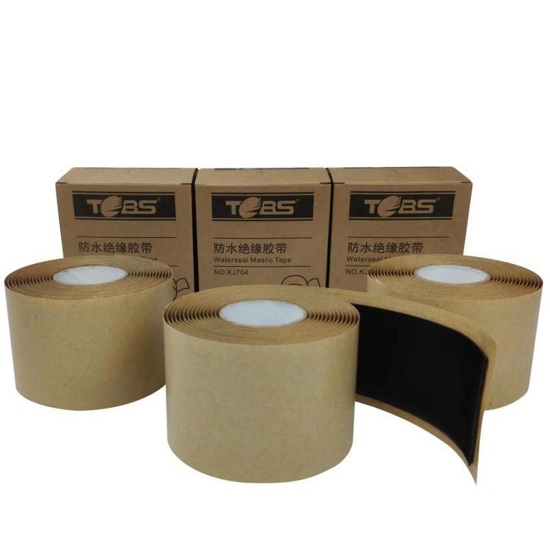 China waterproof aluminum foil butyl rubber roofing tape factory and  manufacturers