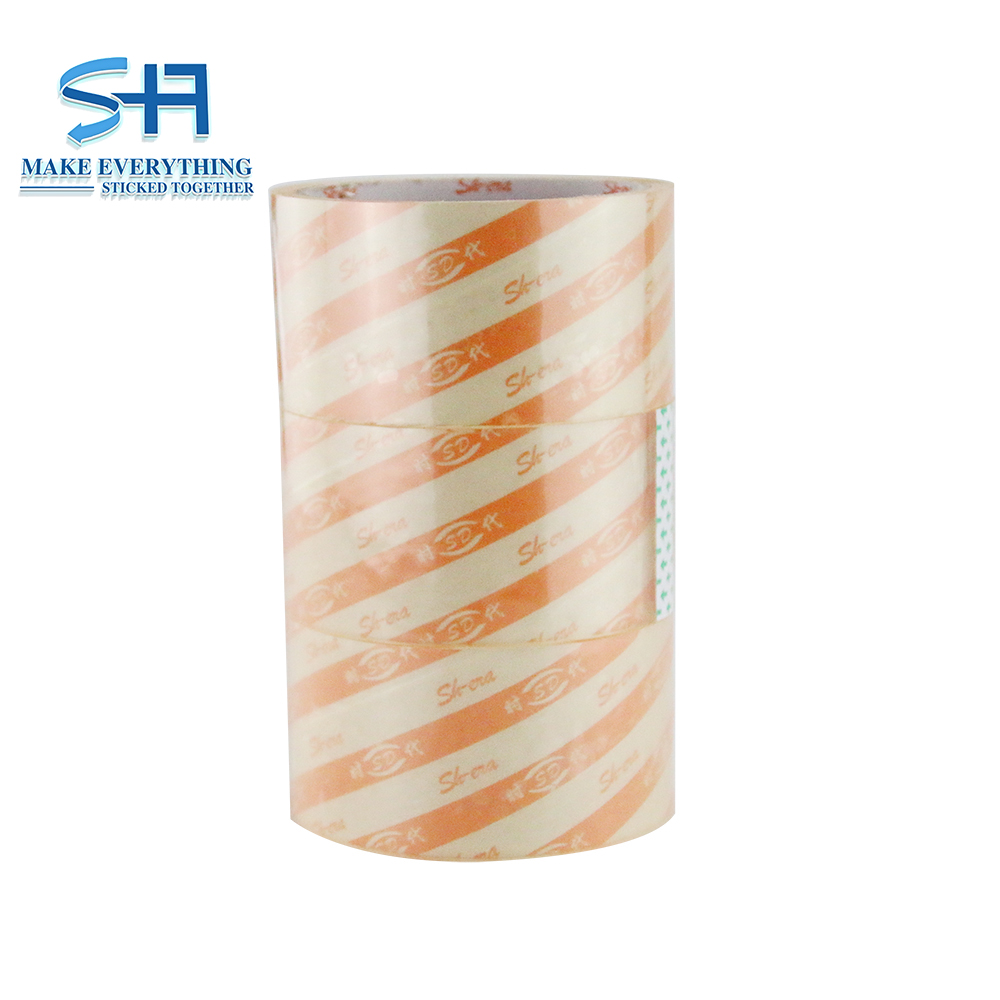 Wide Clear Plastic Packin Tape Bulk China Manufacturer