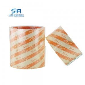 OEM super clear bopp packing tape by chinese manufacturer