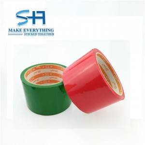 Good quality China Big Roll Colored BOPP Adhesive Packing Tape