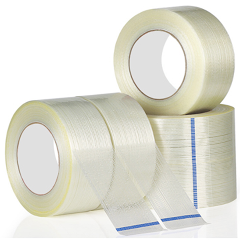 Cheap price cross weave tape - Bi-Directional Fiberglass Reinforced Filament Tape, Strapping Tape, for Heavy Duty Packing, Steel Bundling, Wrapping, Palletizing – Newera