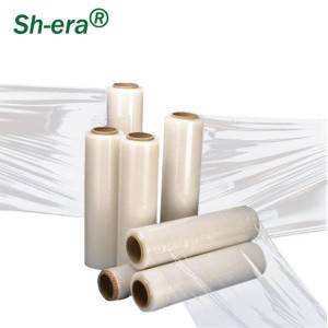 China Manufacture LLDPE mangarahara Wood Pallet Wrap PE Stretch Film
