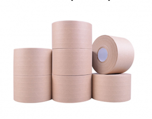 Brown water activated reinforced kraft paper tape