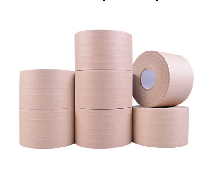 Low price for eco friendly packing tape - Brown water activated reinforced kraft paper tape – Newera