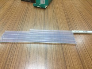 Kitajski proizvajalec dobavi 7 mm prozorne palice za vroče lepilo