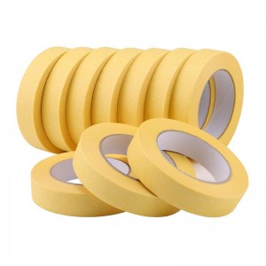 80stupňový automobilový nátěr žlutá maskovací páska