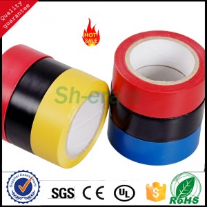 High Quality 4PCS PVC Tape Roll Rubber Electrical Tape 600volts 7m Long.
