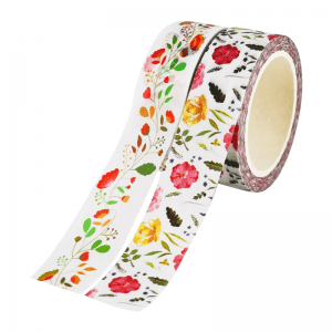 Custom picture decoration kawaii roll washi tape bulk wholesale manufacturer
