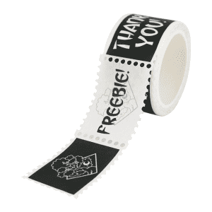 Special Price for Make Washi Tape - Stamp Washi Tape – Black and White – Feite