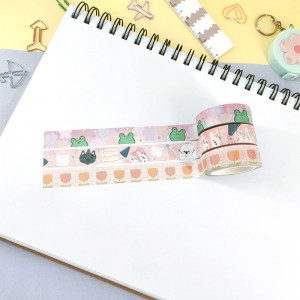 Custom printed make your own design washi tapes wholesale manufacturer