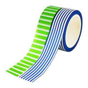 Low MOQ for Hologram Washi Tape - CMYK Washi Tape – Stripes – Feite