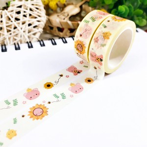 Custom made printing your own design 15mm washi tape set