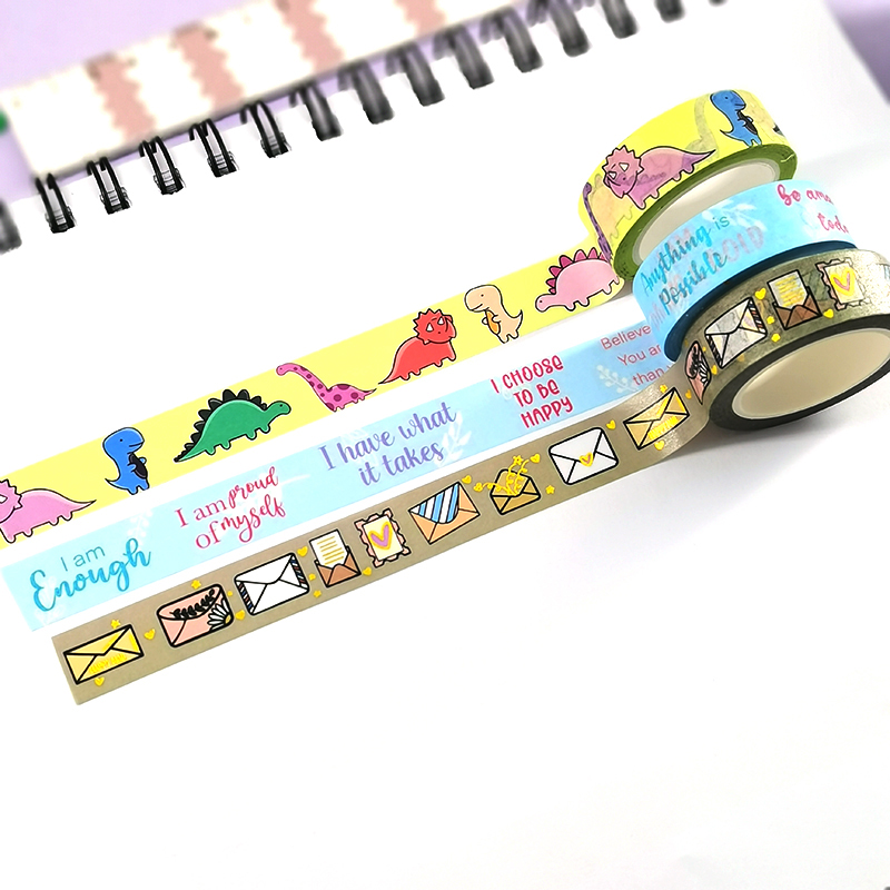 Create print your own design washi tape set custom manufacturers Featured Image