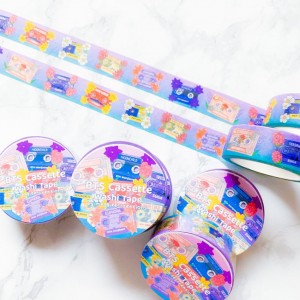 Custom printing flower japanese washi masking tape wholesale for decorate