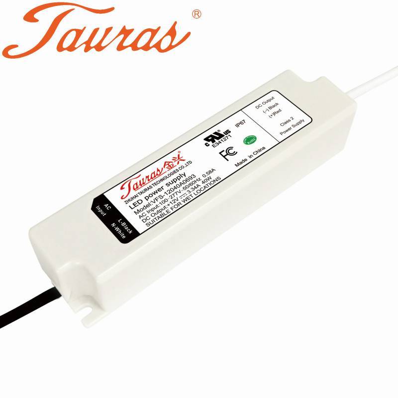 Factory making Led Tape Light Driver - 40w high pfc strip light led driver – Tauras