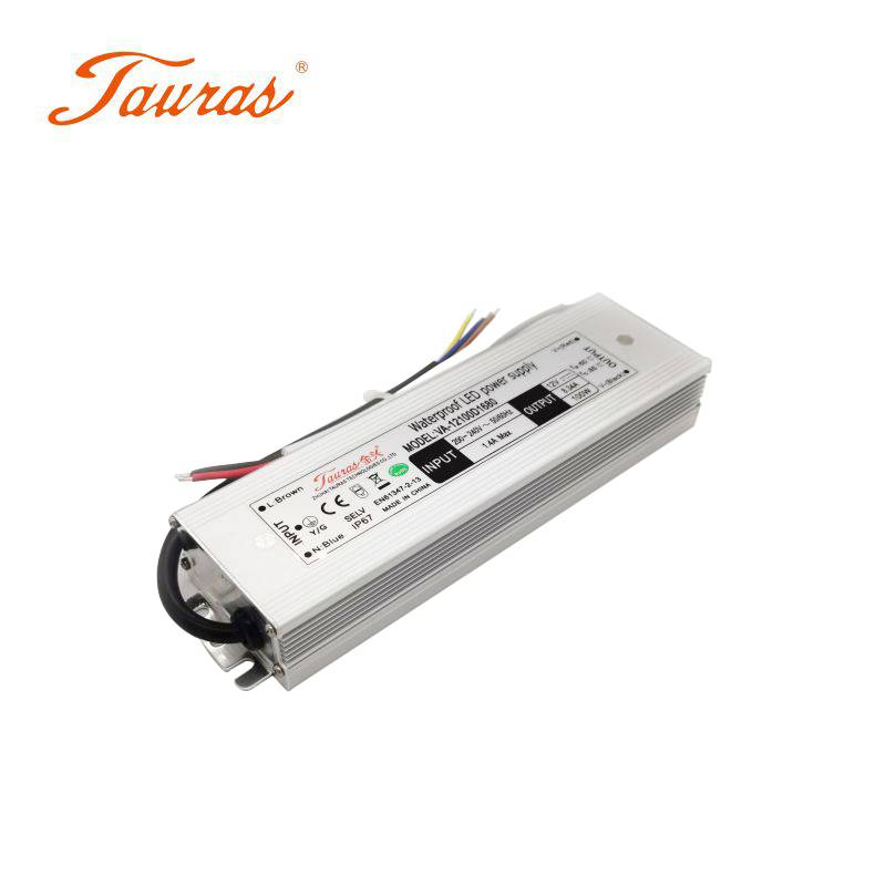 China Manufacturer for Indoor Led Drivers - 100W ip67 pfc led sign driver – Tauras