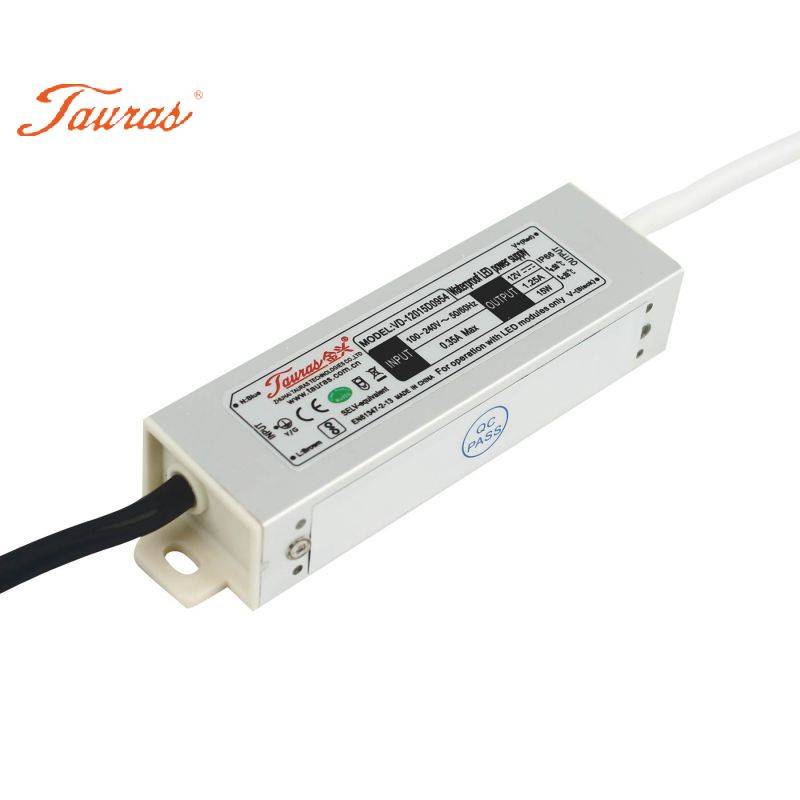 Cheapest Factory 30w 12v Led Driver - 15W SAA Listed Slim Led Driver – Tauras