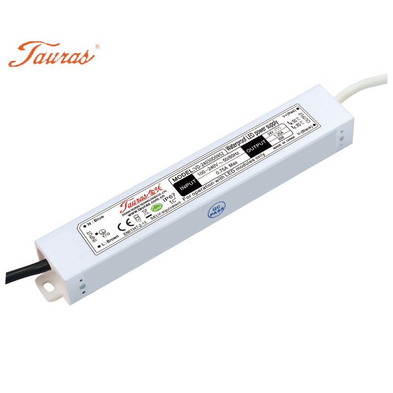 12v 24v 2.5a 30w Constant Voltage IP67 AC to DC Led Driver Featured Image