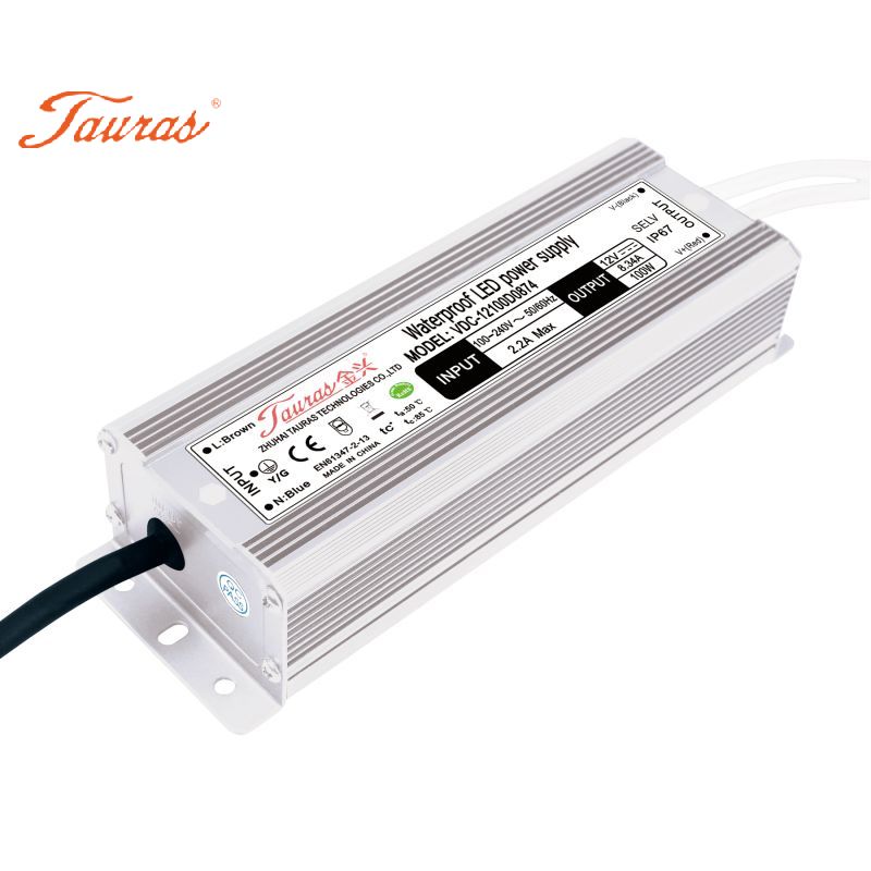 2020 Good Quality Cooler Lighting - 100Watt EMC CE ROHS Slim LED Driver 12vdc ip67 – Tauras