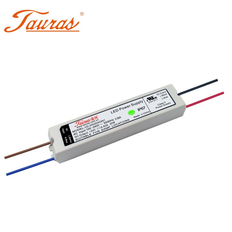 Discount Price Panel Led Driver - 20w led strip light power supply – Tauras