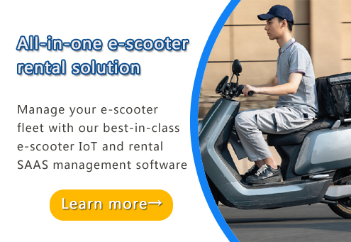 E-scooter rental solution