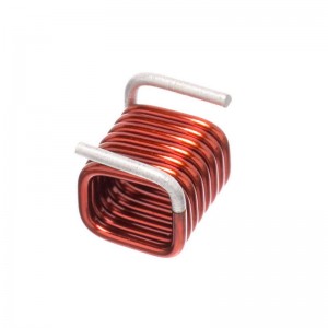 Inductor de RF: bobina con núcleo de aire cuadrado