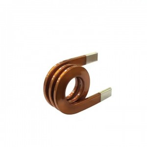 Flat Enameled Tembaga Wire Winding Air inti Coil