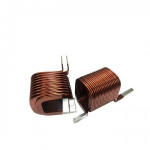 Flat Enameled Copper Wire Winding Air Core Coil