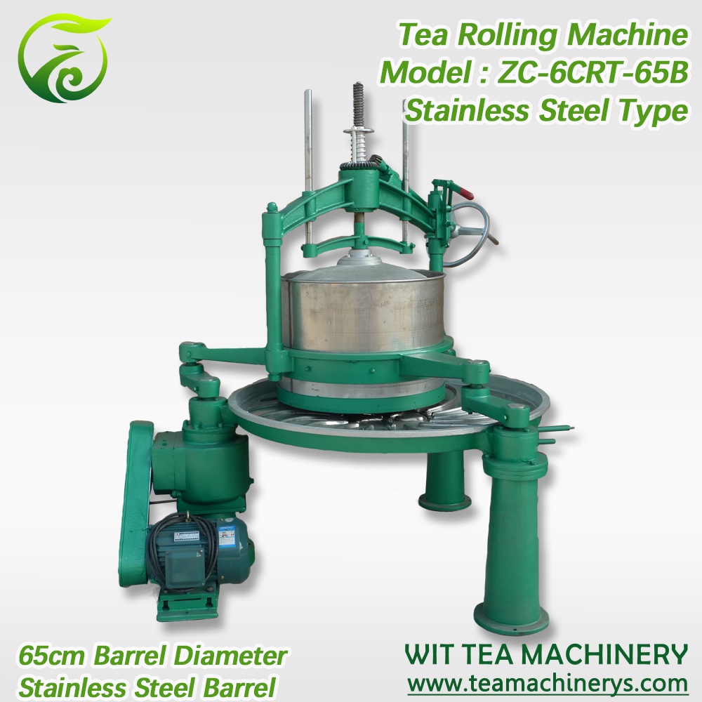 Fixed Competitive Price Flower Tea Drying Machine - 65cm Drum Double Arm Tea Leaf Roller Machine ZC-6CRT-65B – Wit Tea Machinery