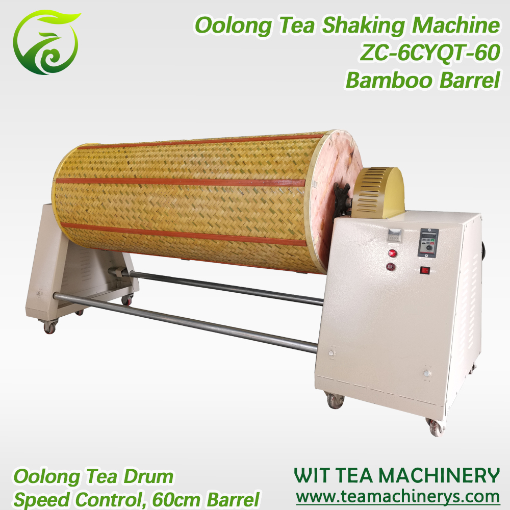 Competitive Price for Tea Drying Machine Tea Drying Machinery - 60cm Diameter 150cm Length Oolong Tea Shaking Machine Oolong Drum ZC-6CYQT-60T – Wit Tea Machinery