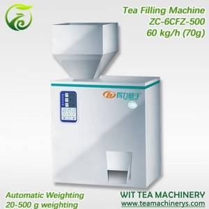 Factory Price For Rotary Yellow Tea Dryer Professing - Manual Tea Bag Filling Machine ZC-6CFZ-500 – Wit Tea Machinery