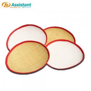 Tea Leaf Soft Bamboo Basket With Cloth Covering For 6CRH-120B