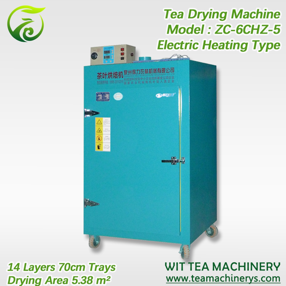 Bottom price 1400mm Tea Picking Machinery - 14 Layers 70cm Trays Mini Green Tea Dryer Machine ZC-6CHZ-5 – Wit Tea Machinery