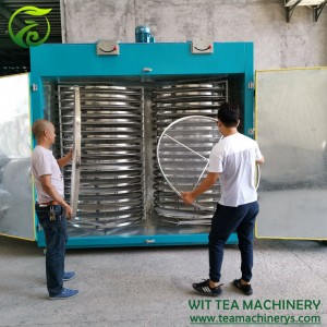 36 Layers 110cm Trays Rotating Type Tea Drying Machine ZC-6CHZ-36B