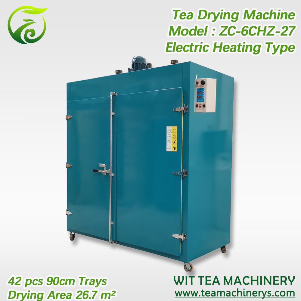 42 Layers 90cm Trays Rotary Tea Drying Machine ZC-6CHZ-27