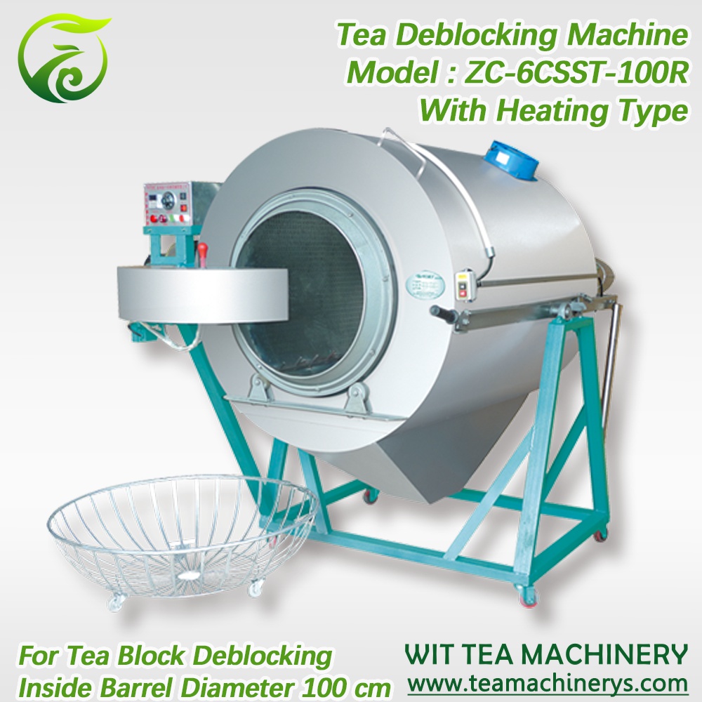 Hot Air Tea Deblock And Sieving Machine ZC-6CSST-100R Featured Image