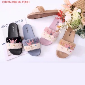 Women’s Fur Slide Sandals