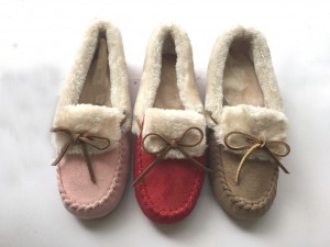 Ladies’ Girls’ Moccasins Slip On Shoes