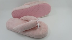 Flip Flops for Girls Big Kids Fuzzy Indoor Slippers with Soft Nonslip Fabric Sole