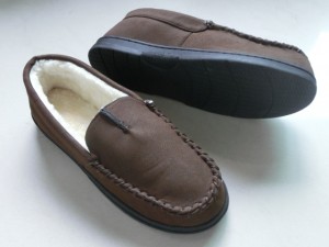 Men’s Moccasin Slippers  Slip On Casual Shoes