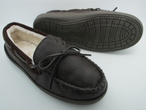 Men’s Moccasin Slippers Slip Into Shoes