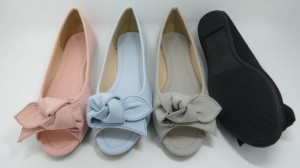 Girls’ Ladies’ Flat Shoes Peep-toe Sandals