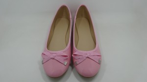 Girls Dress Shoes, Mary Jane Ballet Flats Slip on with Bow for Big Kid