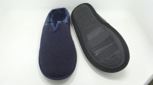 Men’s Indoor Slippers Memory Foam Classic Fabric Home Shoes