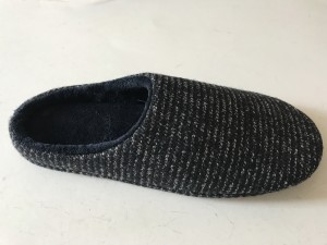 Men’s Knitted Memory Foam Slipper Slip On Shoes