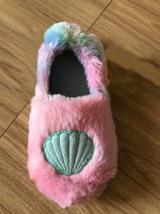 Children’s Kids’ Warm Indoor Slipper Slip On House Shoes