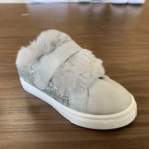 Hot New Products Womens House Shoes Moccasins - Kids Fur slip on shoes casual shoes – Teamland