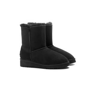 Reasonable price Men’s Snow Boots - Women’ s Girls’ Winter Snow Boots Fur Lined Mid Calf Indoor Outdoor Warm Boot Shoes Ankle Short Booties  – Teamland